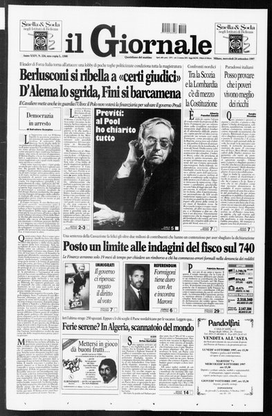 Il giornale : quotidiano del mattino